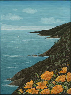 "Coastal Poppies"